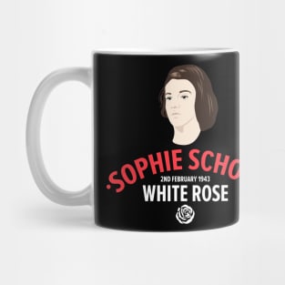 Sophie Scholl - The White Rose Resistance Heroine Mug